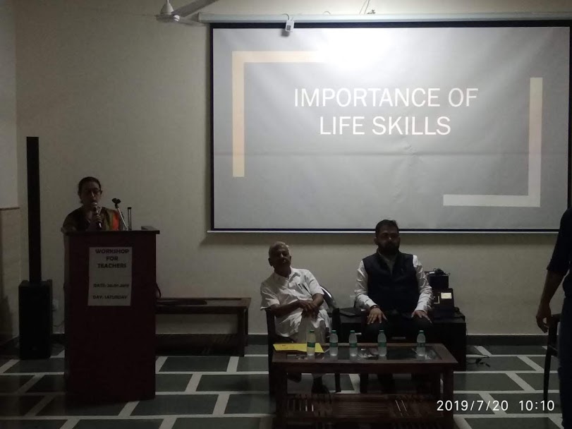 WORKSHOP ON LIFE SKILLS